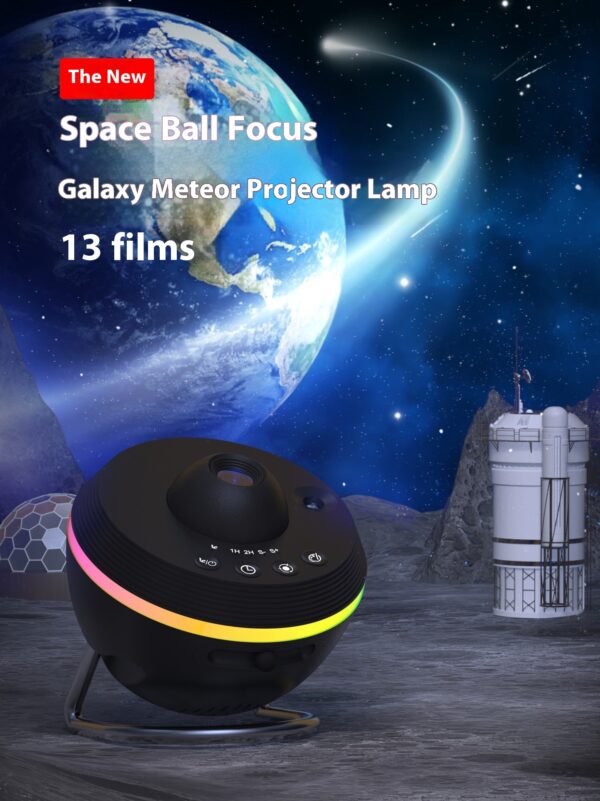 Dynamic Meteor 13 In 1 Ultra Clear Galaxy Projector Lamp Rotary Space Ball Planetarium Projector Lights For Kids Gift - Image 16