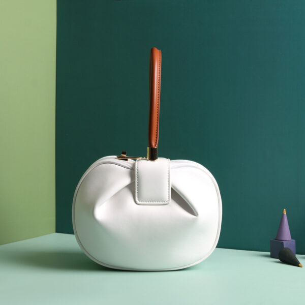 Leather handbags fashion dumplings handbag - Image 11