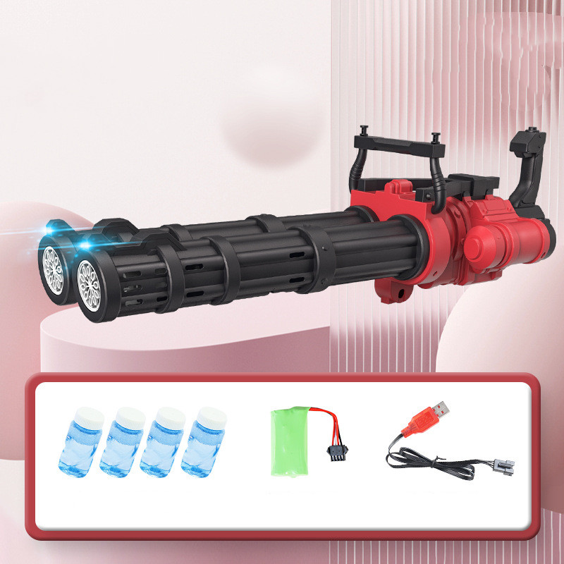 Super Big Double-Tube Bubble Gun Machine Outdoor Blowing Soap Bubble Maker Toy Automatic Water Toy For Children Birthday Party - Image 29