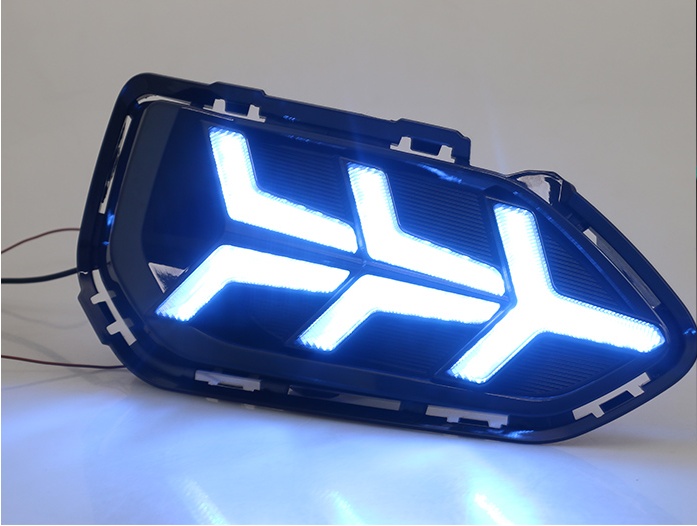 Car modified two-color daytime running lights - Image 6