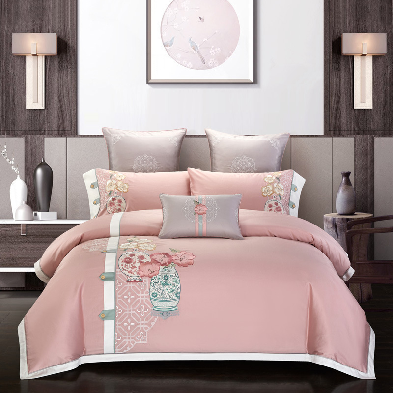 Four-piece cotton embroidery embroidery home textile - Image 4
