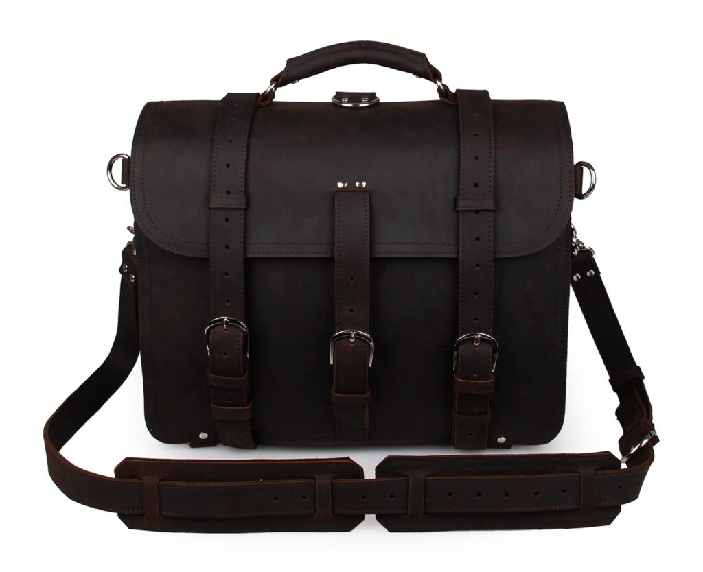 Leather bag leather bag wholesale cool crazy horse men Shoulder Messenger Bag 7072