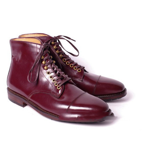 Three Joint Gentleman Suit Leather Shoes - Image 53