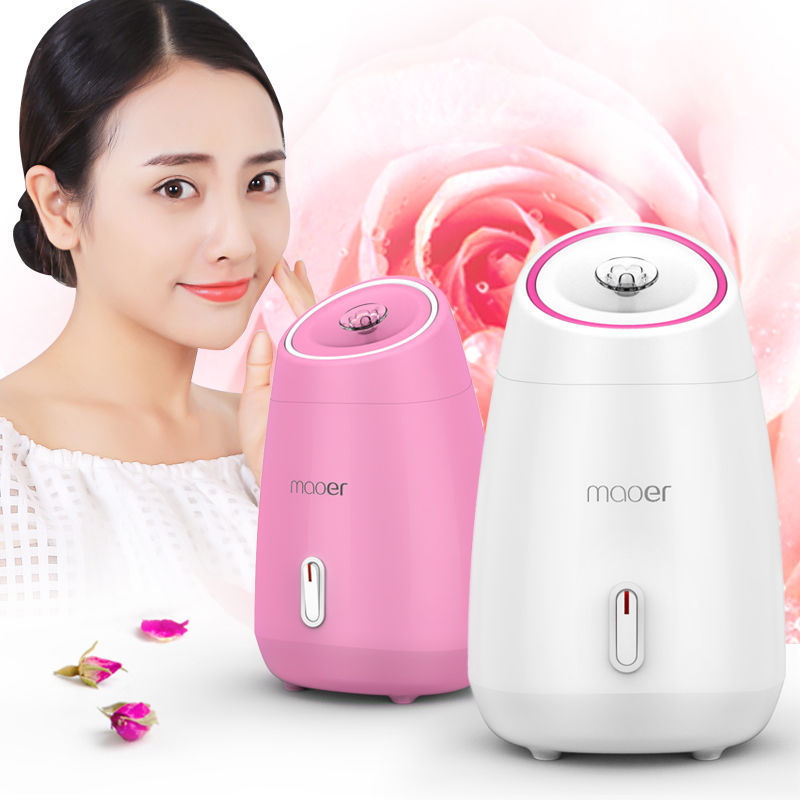 Face steamer, milk whitening, detoxification, skin softening, beauty apparatus, hot spray machine, household nano hydrating spray apparatus - Image 1
