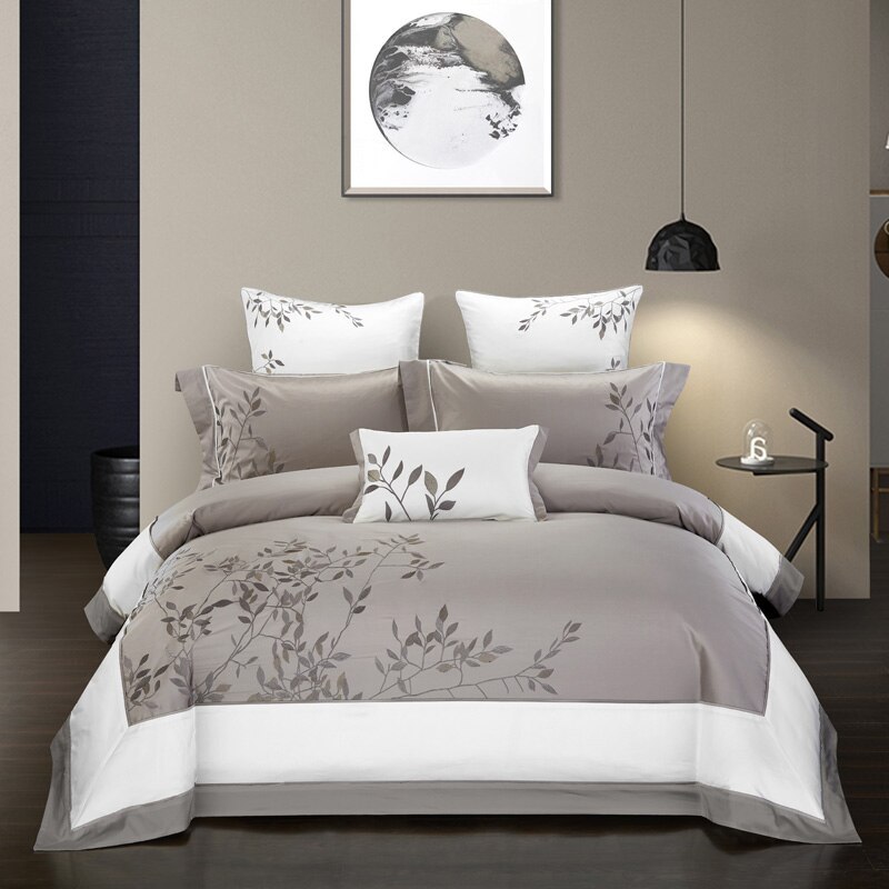 Four-piece cotton embroidery embroidery home textile - Image 14