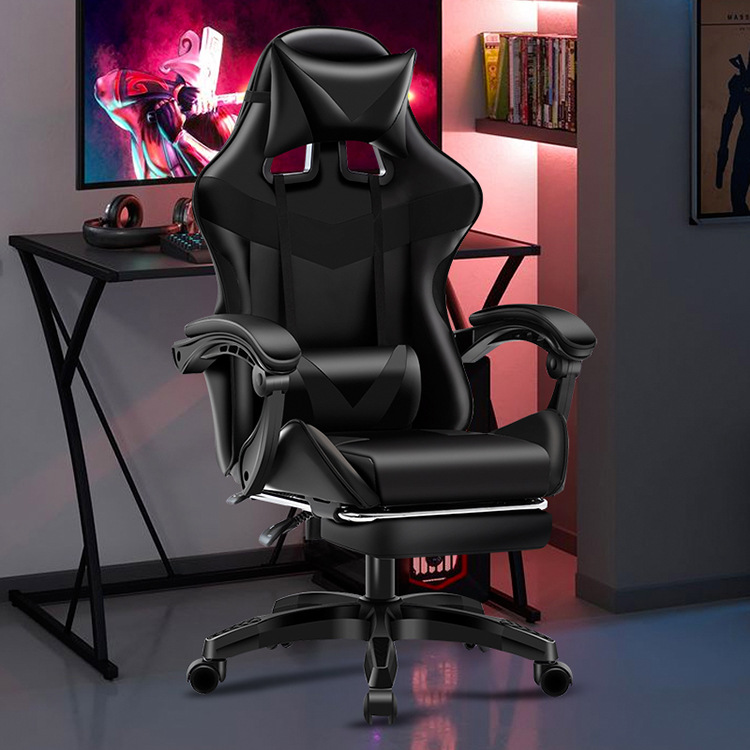 Gaming Chair Home Fashion Reclining Lift Office - Image 12