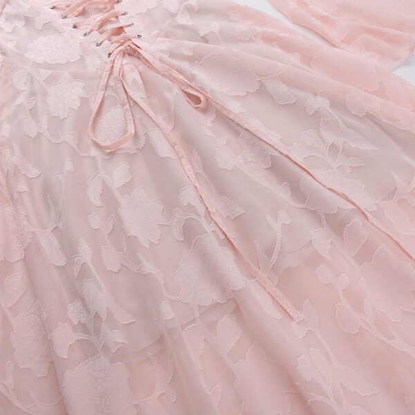Vacation Style Lace Dress Women - Image 19