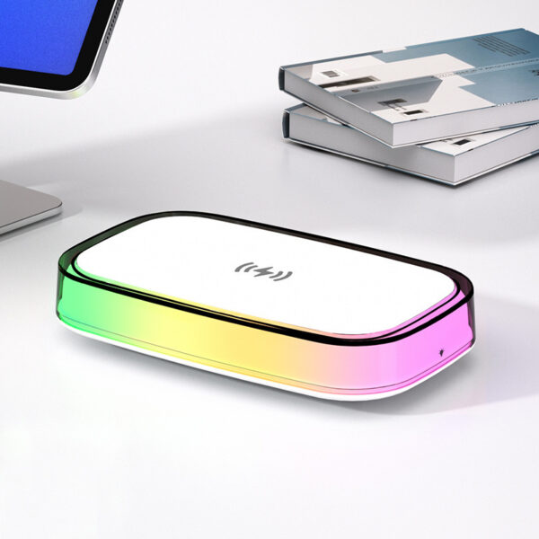 15W Smart Phone Universal Wireless Fast Charging Touch Small Night Lamp - Image 3