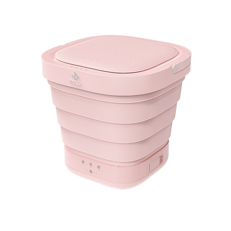 Portable mini folding bucket washing machine - Image 1