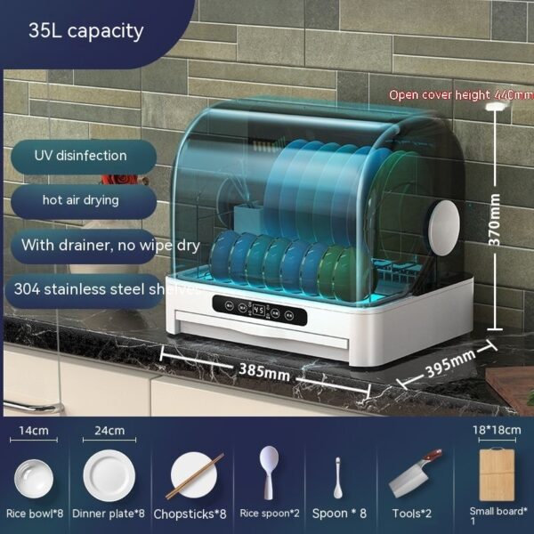 Mini Small Kitchen Desktop Disinfection Dryer - Image 11