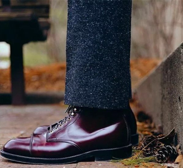 Three Joint Gentleman Suit Leather Shoes - Image 2