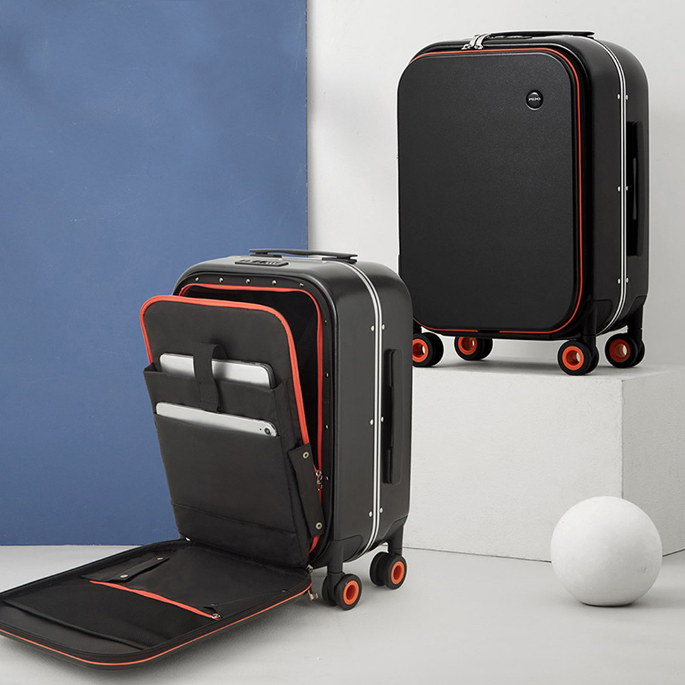 Aluminum Frame Of Suitcase Hard Rim Universal Wheel Trolley Box - Image 1