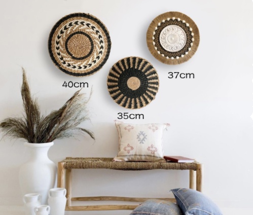 Moroccan Bohemian Wall Decor Hanging Plate - Image 4