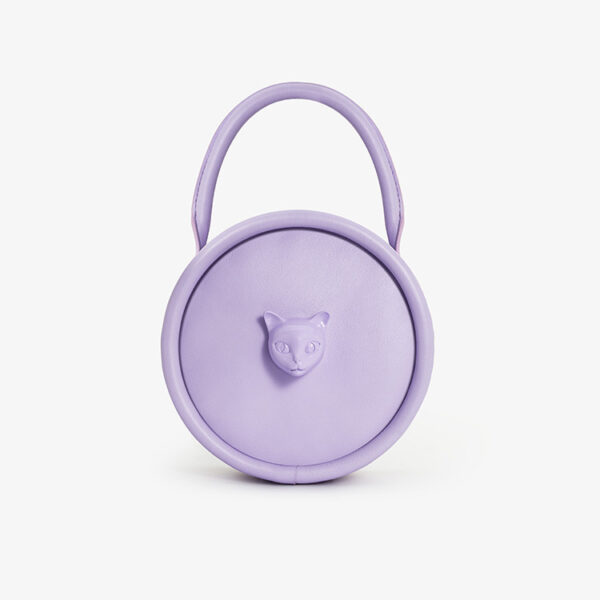 Women's Fashion Simple Cat Head Portable Shoulder Messenger Bag - Image 8