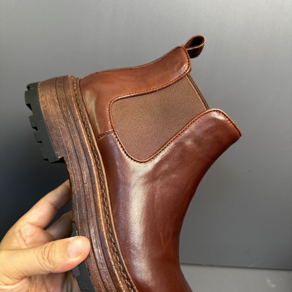 Men's Genuine Leather Retro Horse Leather High-top Martin Boots