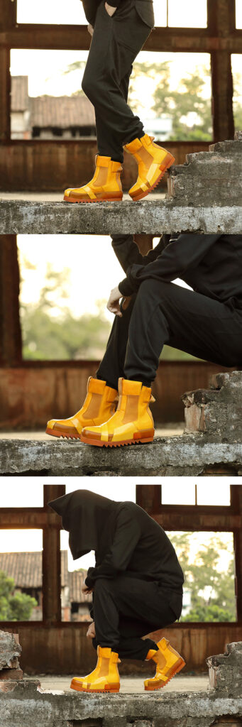 Design Leather Handmade Retro Thick Soled Heightening Casual Shoes