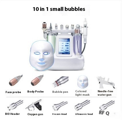 Beauty Instrument Cleaner Face Oxygen Injection Skin Spray Beauty Salon Mesotherapy Color Light Mask Beauty Instrument - Image 7