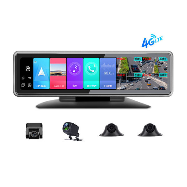 Intelligent 4G360 Panoramic Positioning Tracking Management 24V Remote Monitoring Driving Recorder - Image 10