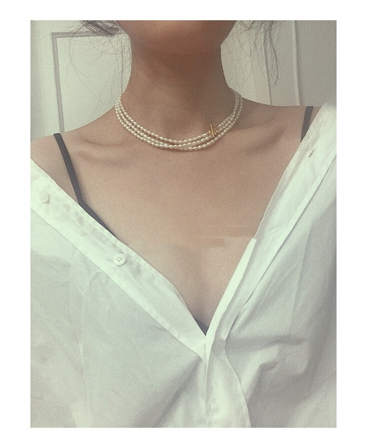 French Elegant Luxury Natural Pearl Necklace
