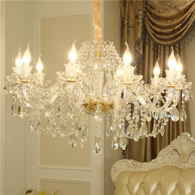 Luxury Crystal Chandelier In Living Room - Image 5