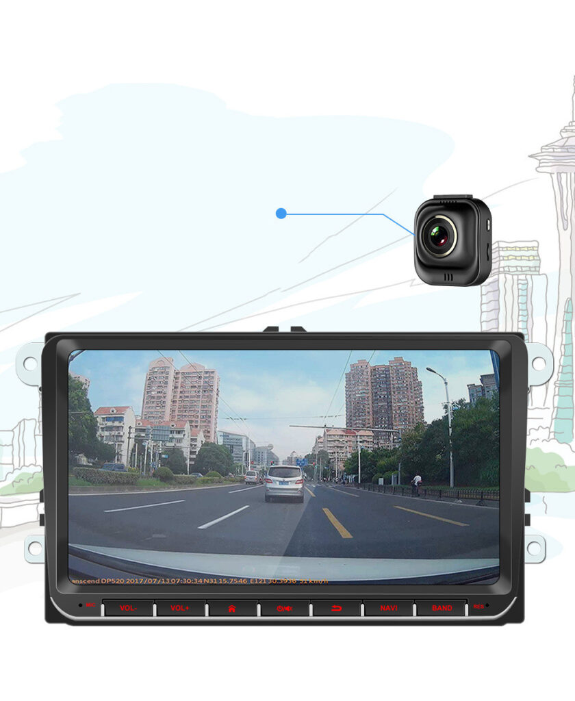 Car White Variable Case MP5 Android GPS Navigation Player