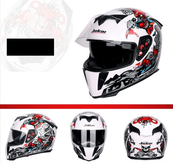 Jetco winter two  lens full  cover motorcycle - Image 35