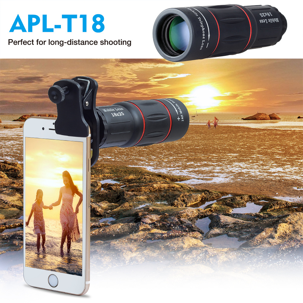 External 18 times mobile phone telephoto lens telescope intelligent focusing high-definition telephoto artifact - Image 3
