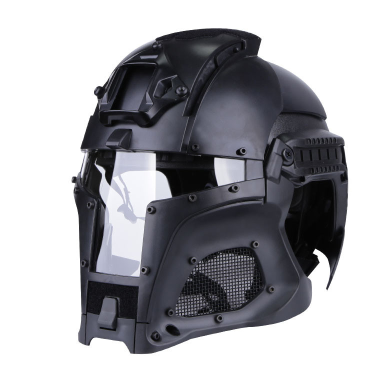 Medieval iron warrior helmet - Image 1
