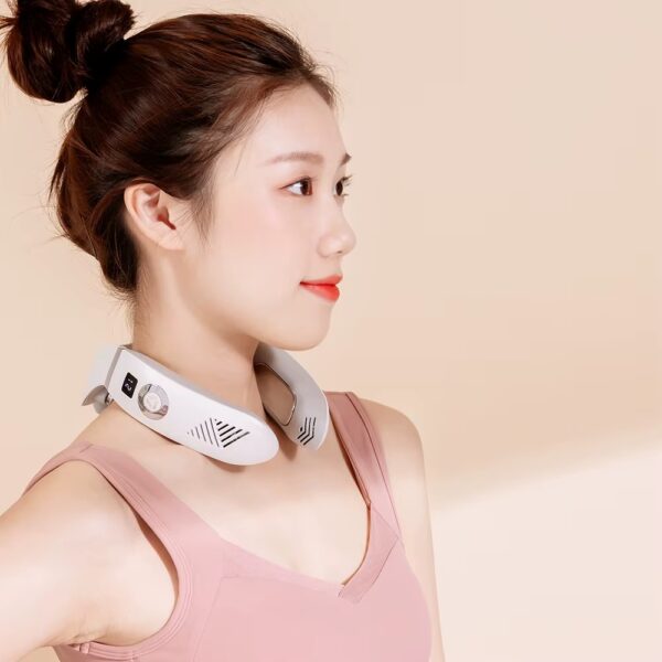Wholesale Customized Wireless Personal Portable Neck Wearable Massagers Cold And Warm Hanging Neck Massager - Image 4