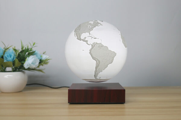 Levitating Earth Jupiter Lamp Magnetic Floating LED Night Light - Image 4