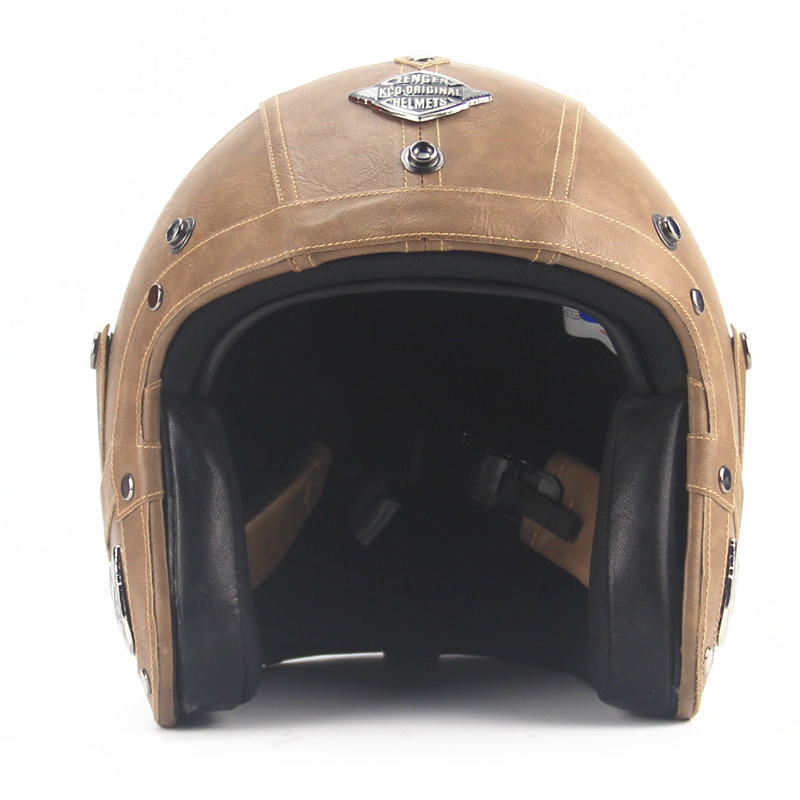 Retro 34 Motorcycle Helmet - Image 8