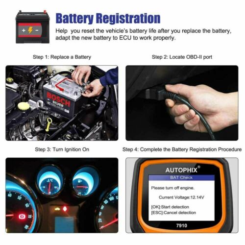 Autophix 7910 BMW Full System Diagnostic Tool Read Maintenance OBDII Fault Scan - Image 7