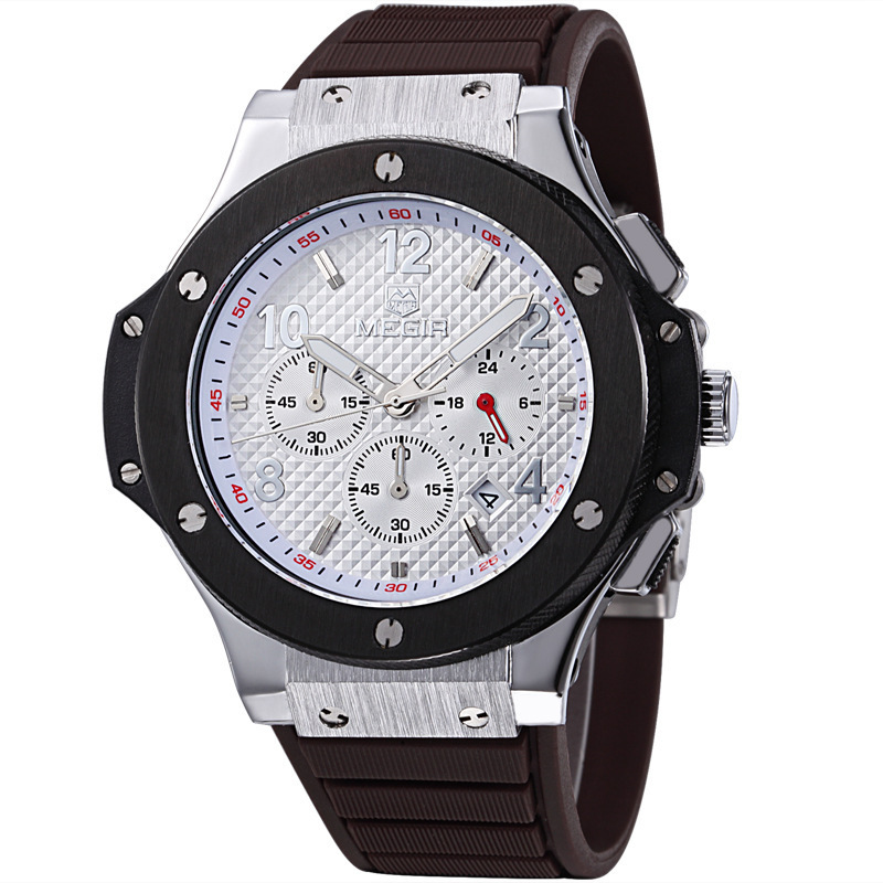 Watches Men Luxury Quartz Wrist Watch Male Sports Military Chronograph Watches - Image 16