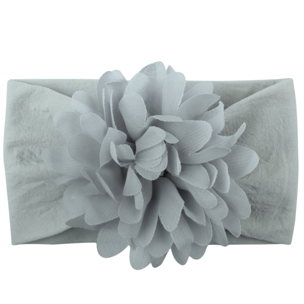 Creative Chiffon Flower Headband Baby Hair Accessories Cute Princess Headband - Image 4