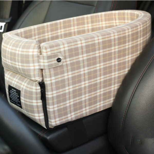 Portable Pet Dog Car Seat Central Control Nonslip Dog Carriers Safe Car Armrest Box Booster Kennel Bed For Small Cat Dog Travel - Image 10