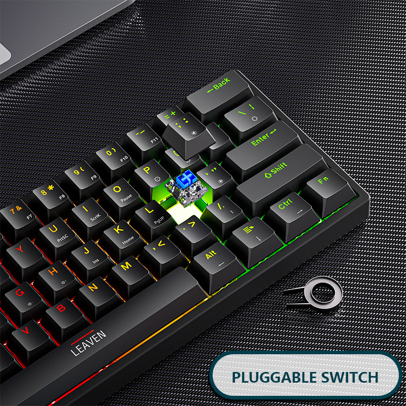 Plastic mechanical keyboard for games - Image 7