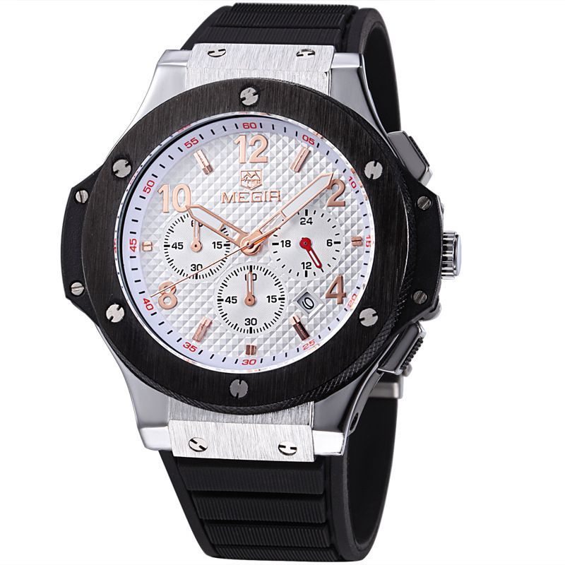 Watches Men Luxury Quartz Wrist Watch Male Sports Military Chronograph Watches - Image 18