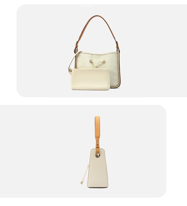 Light Luxury National Style Genuine Leather Underarm Bag Large Capacity - Image 7