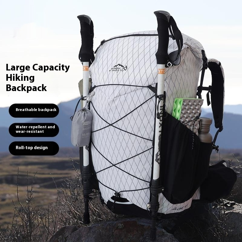 Mountaineering Bag Large Capacity Camping Off-road Waterproof Backpack