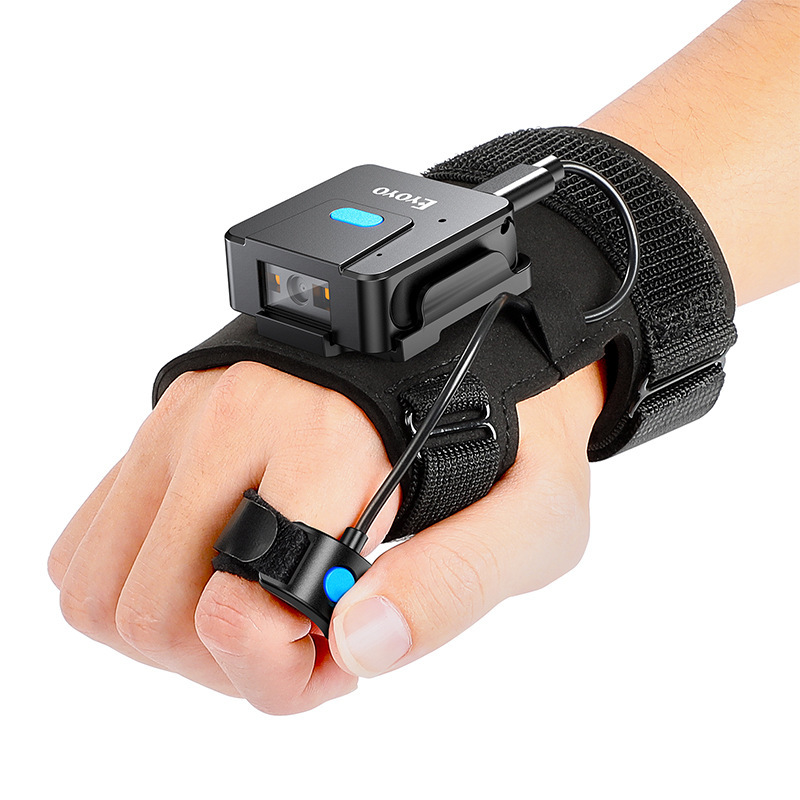 Portable Two-dimensional Wrist Barcode Scanner Gloves Bluetooth Scanner - Image 10