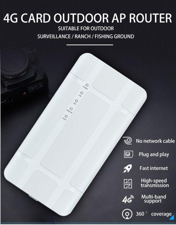 4g LTE Router Outdoor CPE 4G Outdoor Full Netcom Router - Image 2