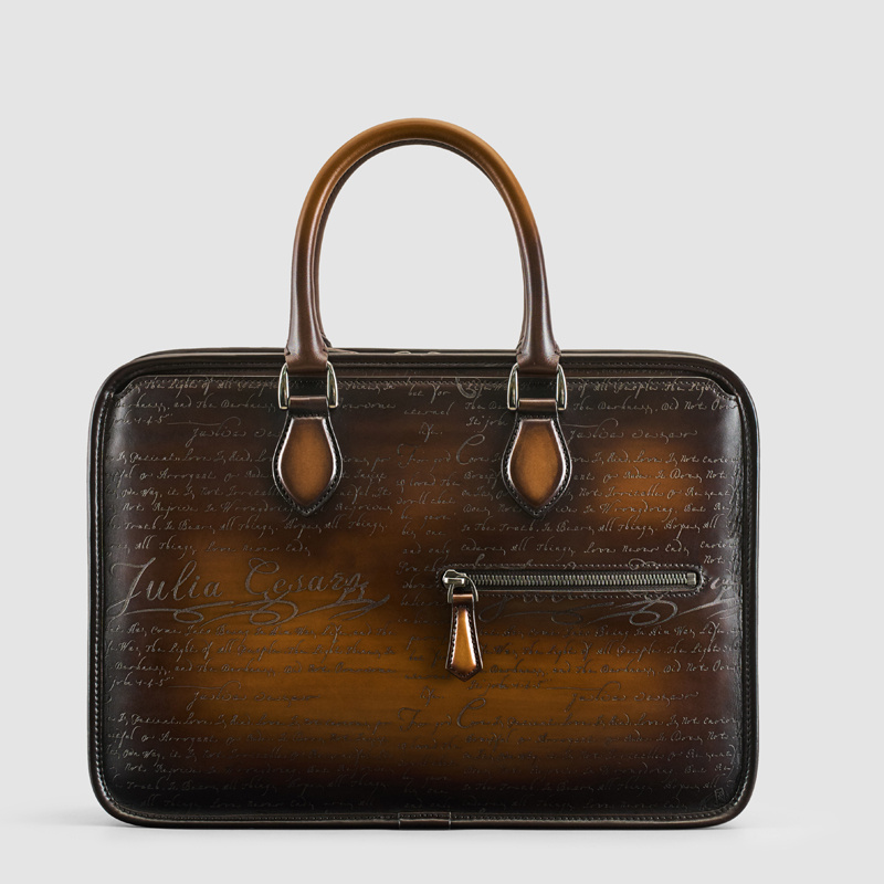 Hand-rubbed Vintage Business Bag - Image 3