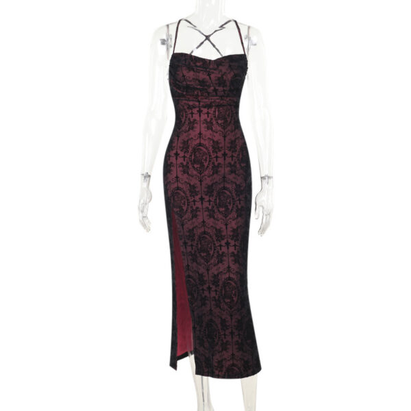 Sling Bare Back Dress Women - Image 6