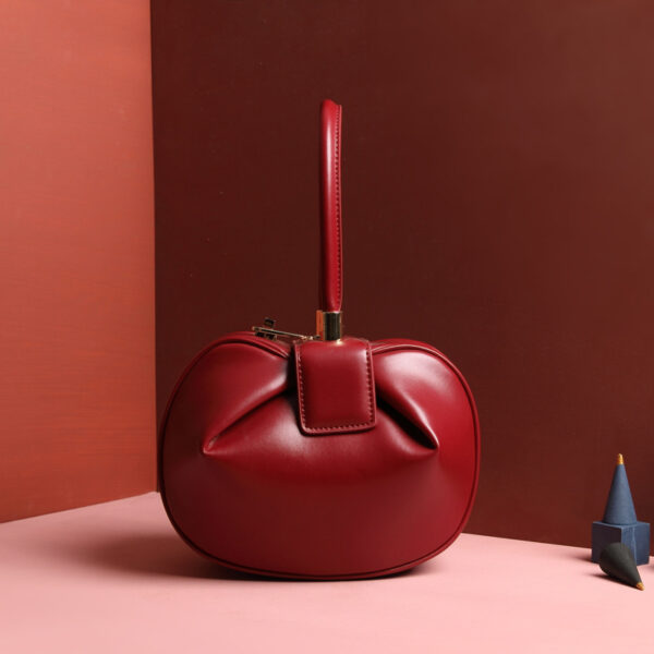 Leather handbags fashion dumplings handbag - Image 27