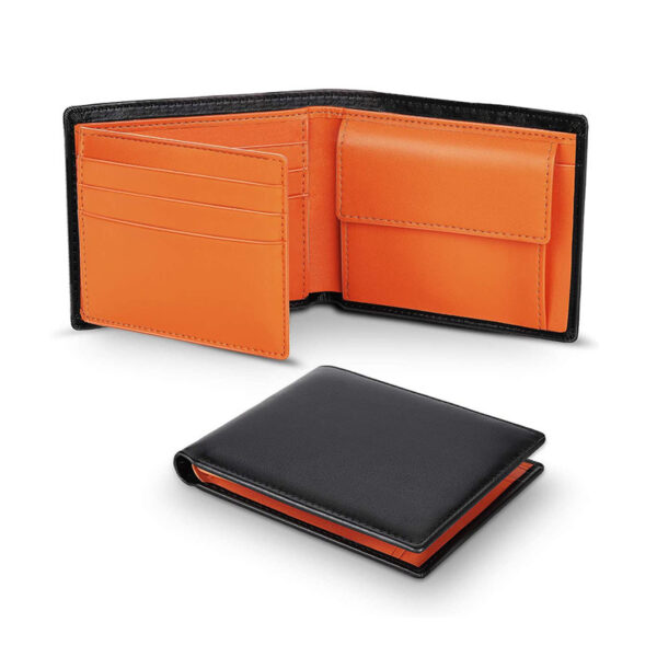 Men's Short Top Layer Cowhide Wallet - Image 12