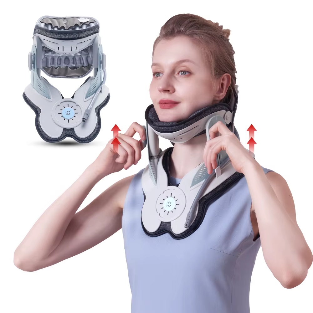Chiropractic Posture Corrector Neck Cervical Traction Shoulder Relaxer For Tension Release - Image 16