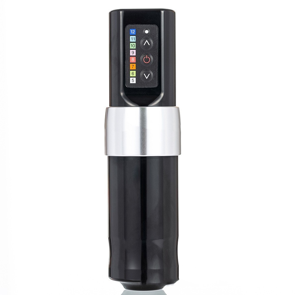 Tattoo Pen Machine Gun With Wireless Rechargeable Battery Supply - Image 8