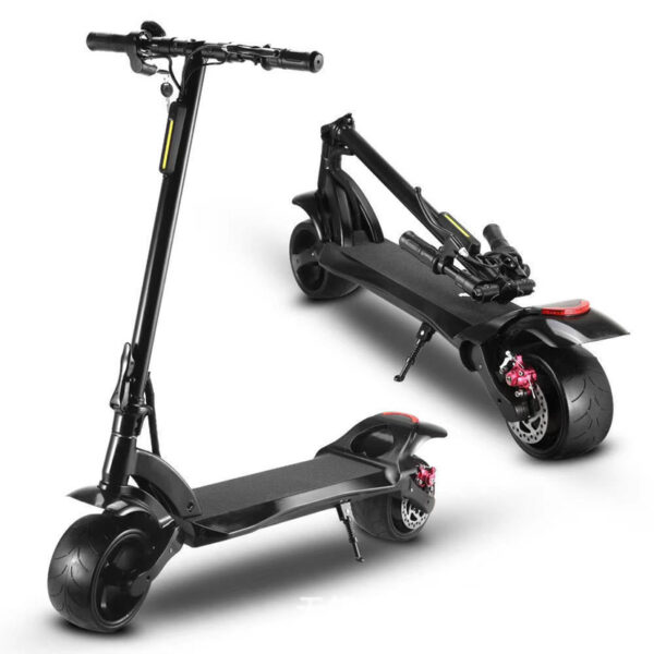 Double Drive Folding Scooter With Wide Tires - Image 6