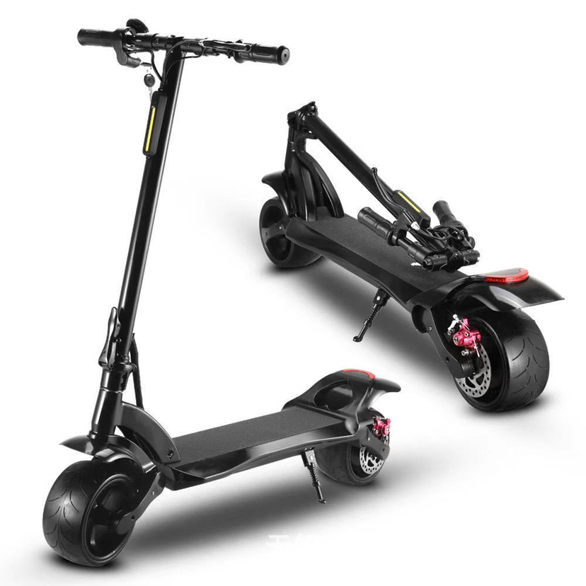 Double Drive Folding Scooter With Wide Tires - Image 6