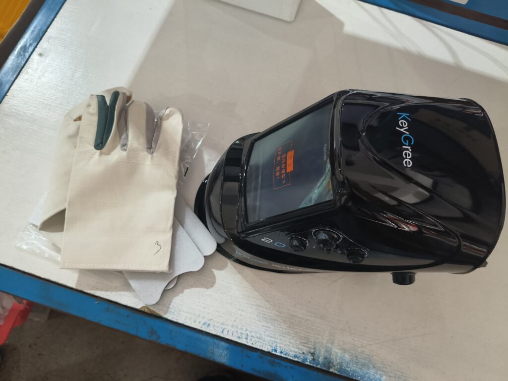 Face protection tools for welders